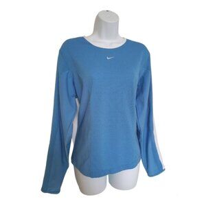 NWT Nike Sphere Dry long sleeve athletic blue top